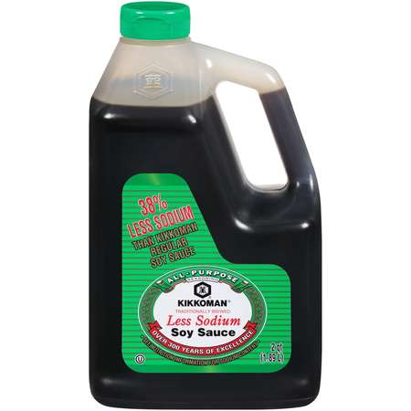 Kikkoman Kikkoman Less Sodium Soy Sauce .5 gal., PK6 00130